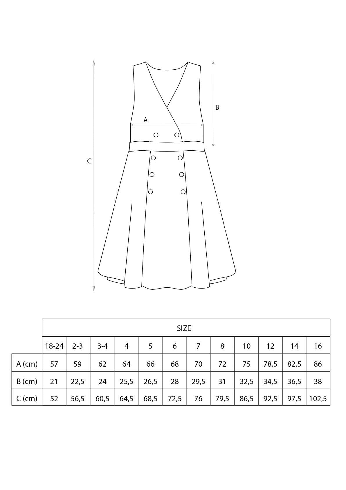 35.2 Green check woollen dress with pleats-Popelin