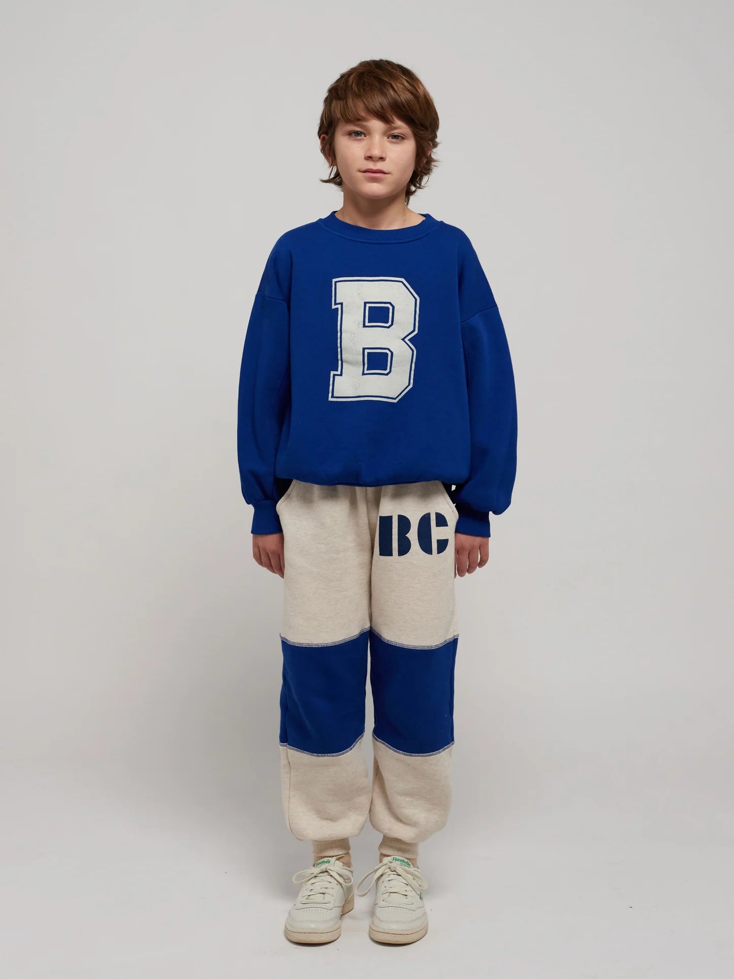 B.C Color Block Jogging Pants-Bobo Choses