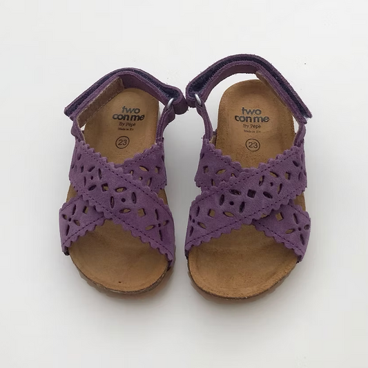 Ida Cut Out Sandals, Glicine - PèPè x Two Con Me