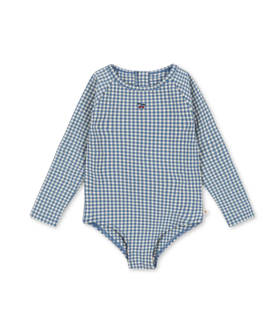 Fresia LS Swimsuit, Harbor Check- Konges Slojd