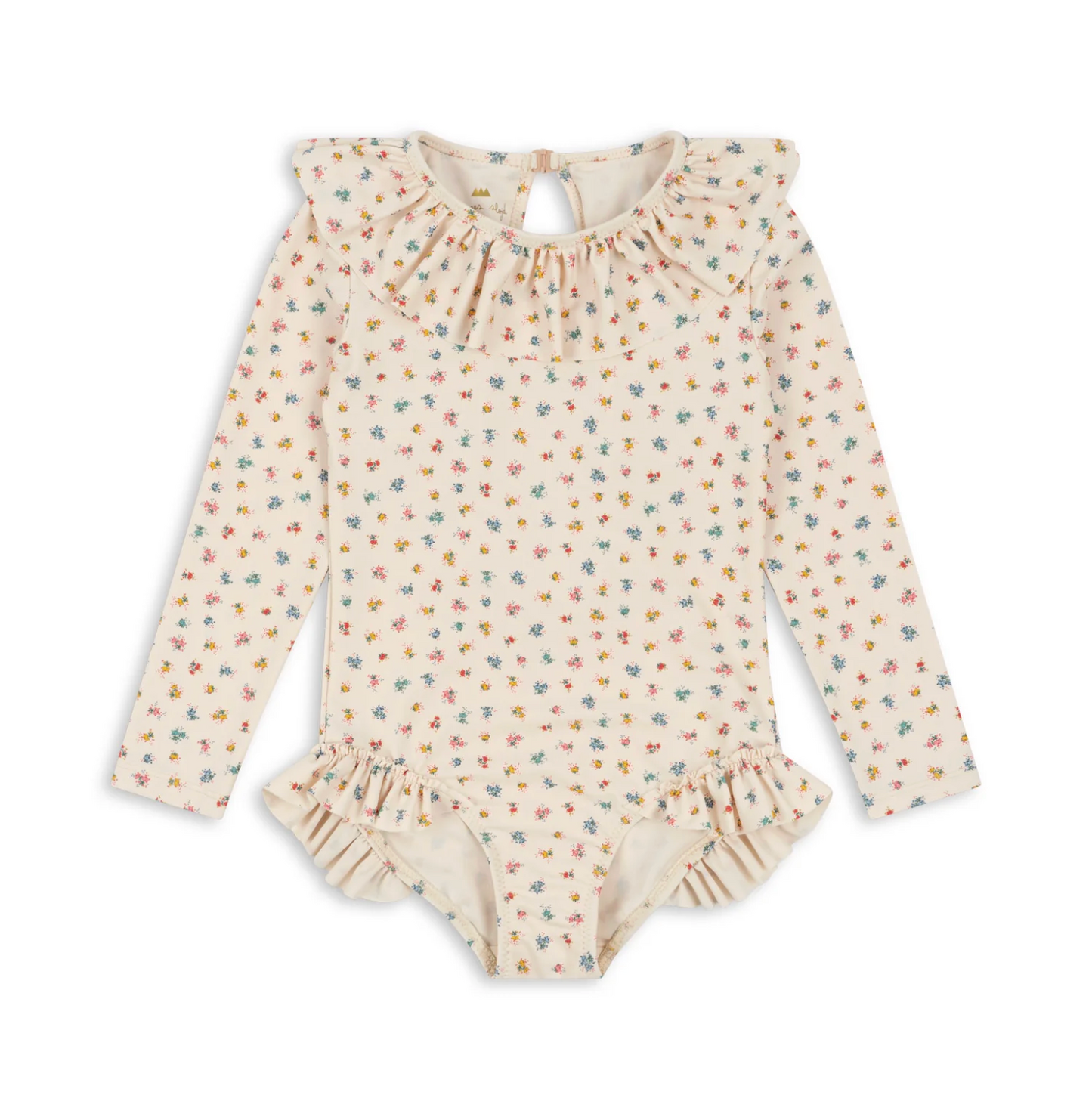 Manuca Frill Swimsuit, Bloomie Sprinkle - Konges Slojd