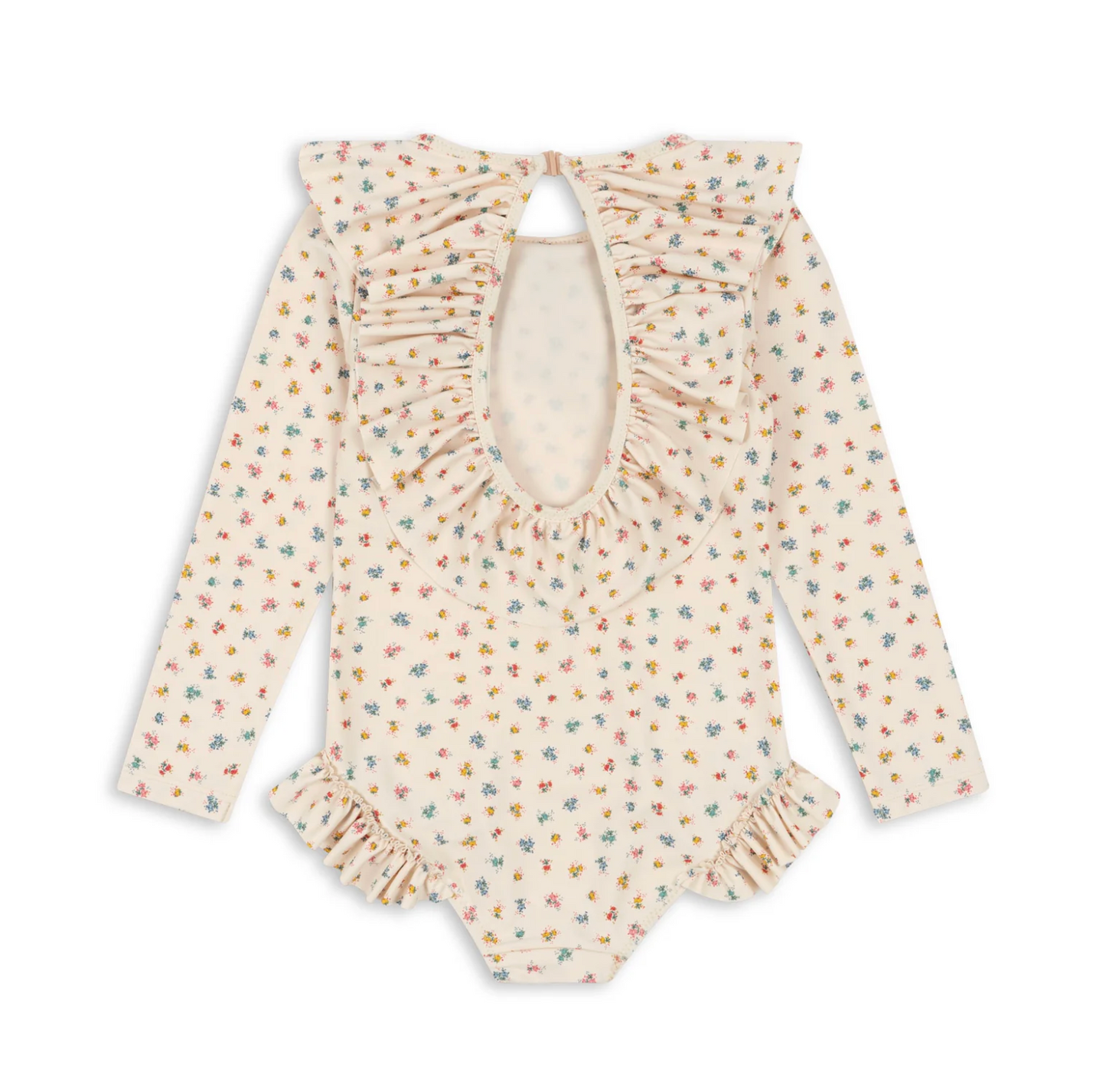 Manuca Frill Swimsuit, Bloomie Sprinkle - Konges Slojd