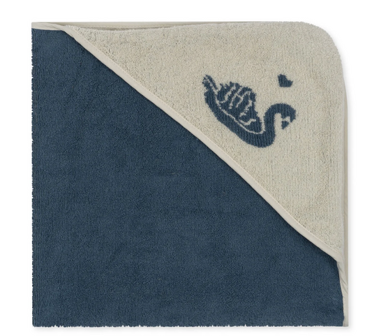 Terry Towel Jacquard GOTS  ,swan- Konges Slojd