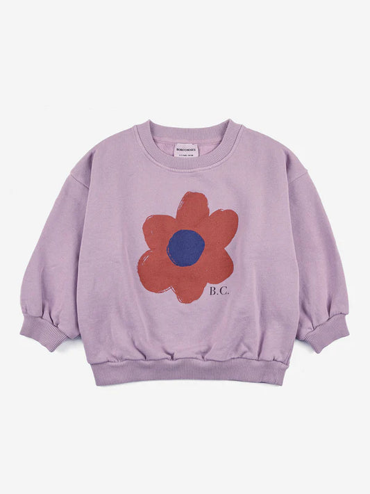 BIG FLOWER SWEATSHIRT