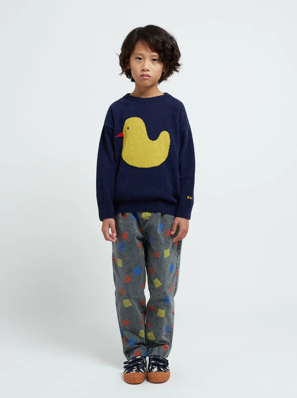 RUBBER DUCK INTARSIA JUMPER