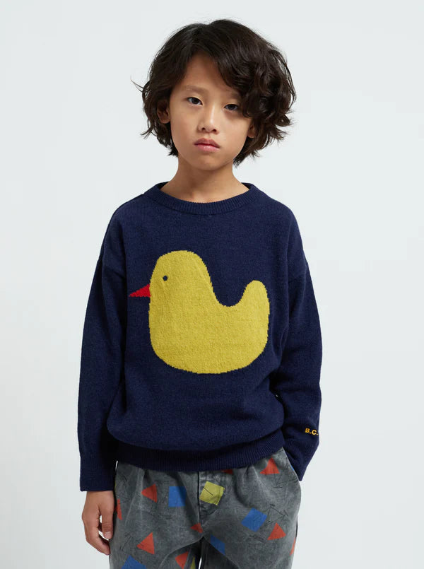 RUBBER DUCK INTARSIA JUMPER
