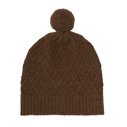 Lambswool Hat ,Amber- Fub