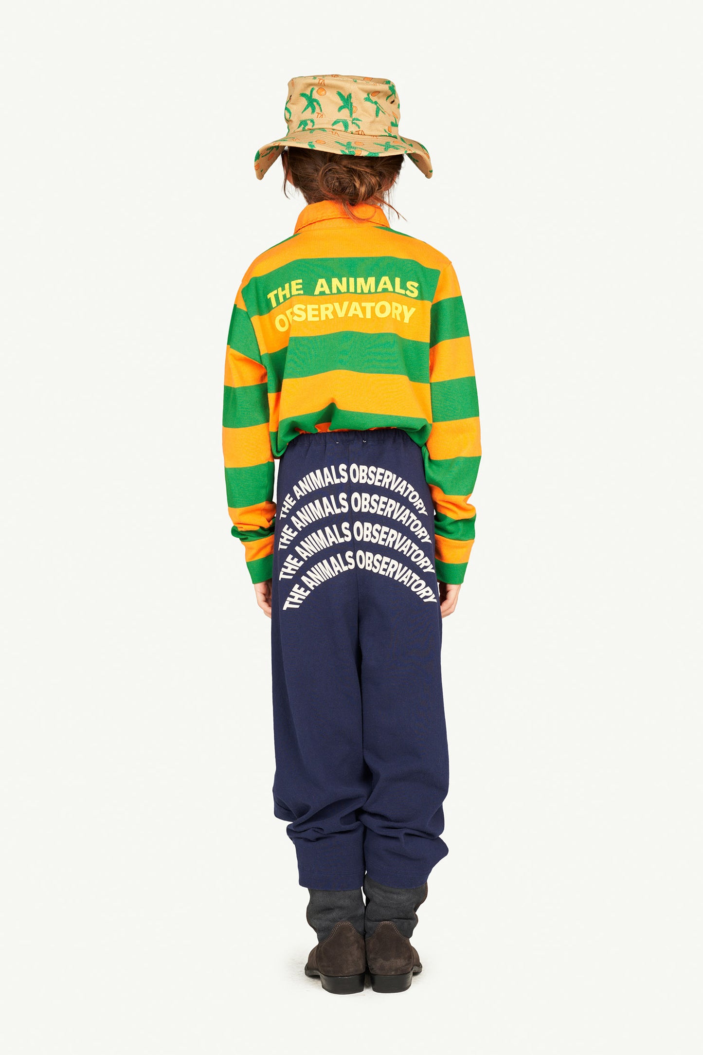 Deep Blue Stag Sweatpants-The Animals Observatory