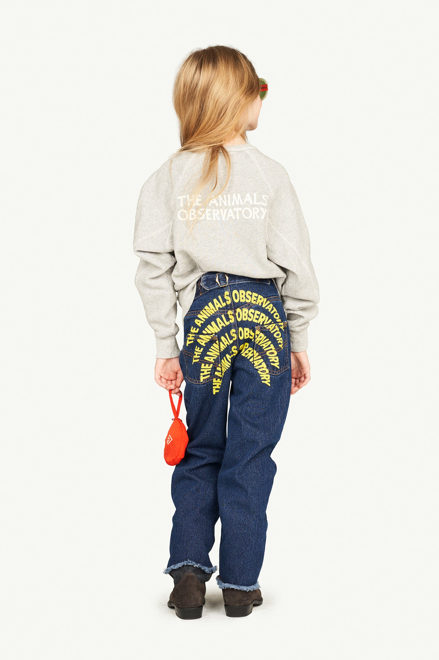 Gray Shark Sweatshirt-The Animals Observatory