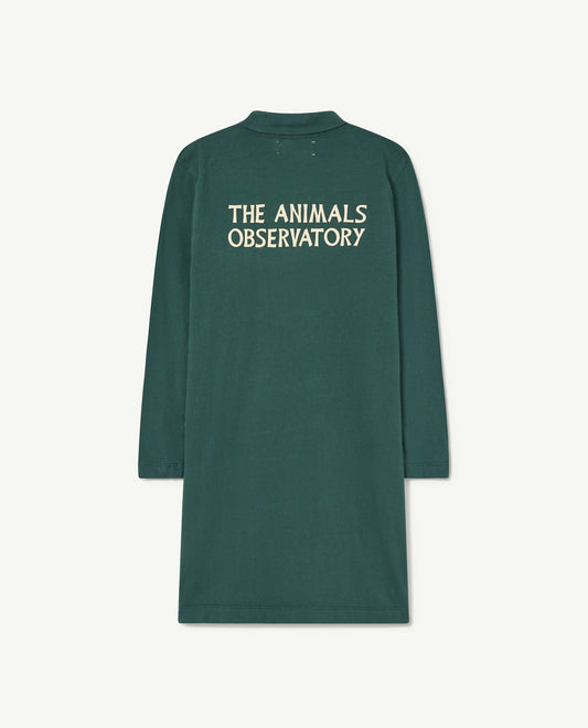 Dark Green Dragon Dress-The Animals Observatory