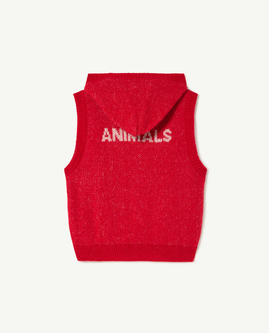 Red Yak Vest-The Animals Observatory