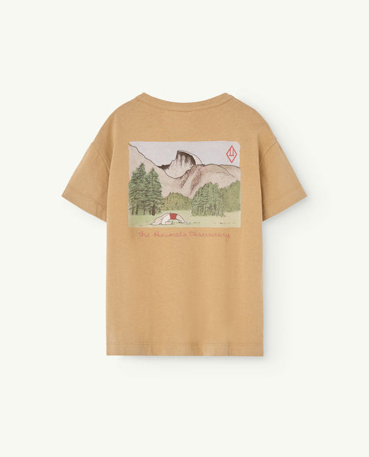 Rooster Kids T-Shirt Brown-Babar & The Animals
