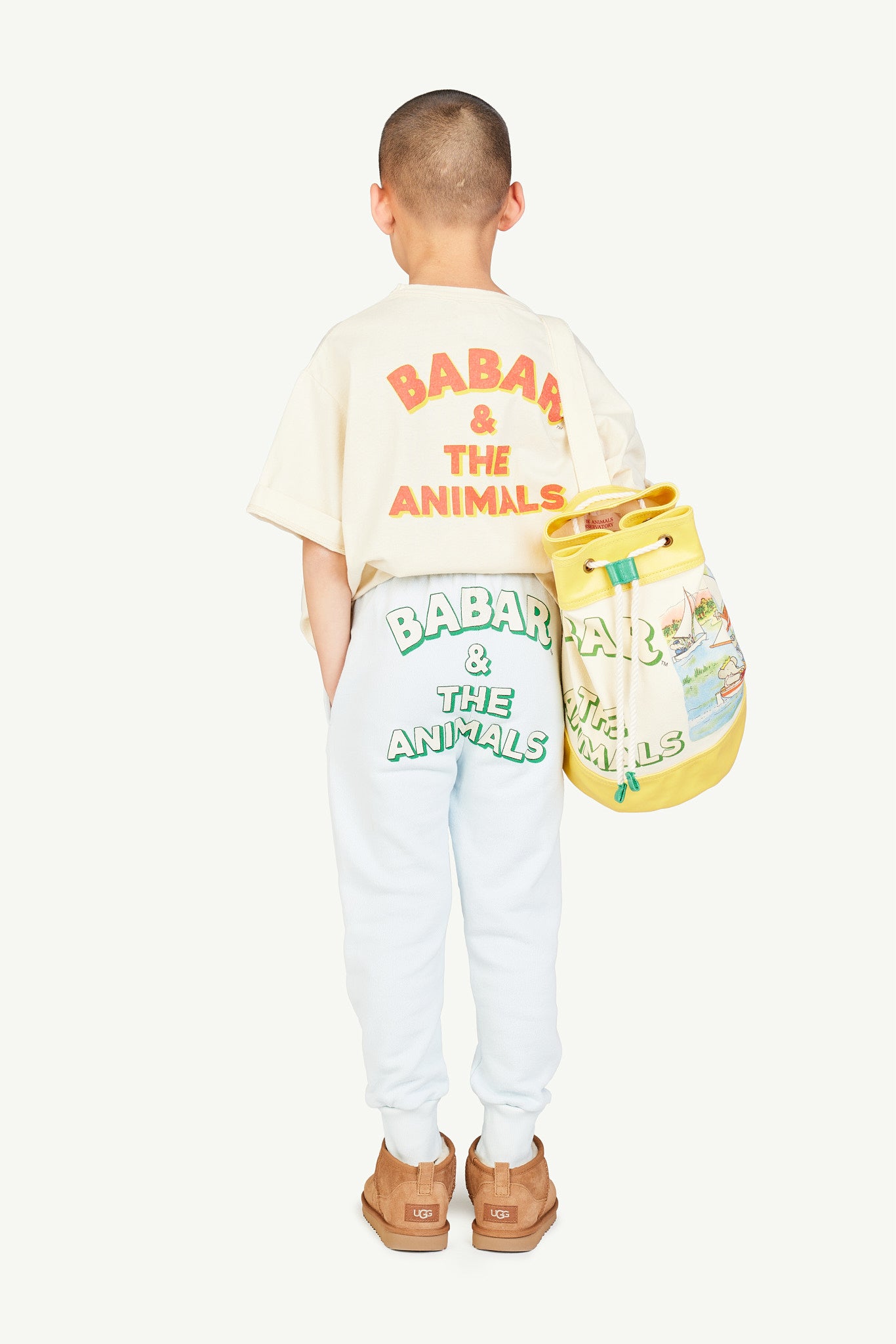 Babar Ecru Rooster Oversize T-Shirt-Babar & The Animals