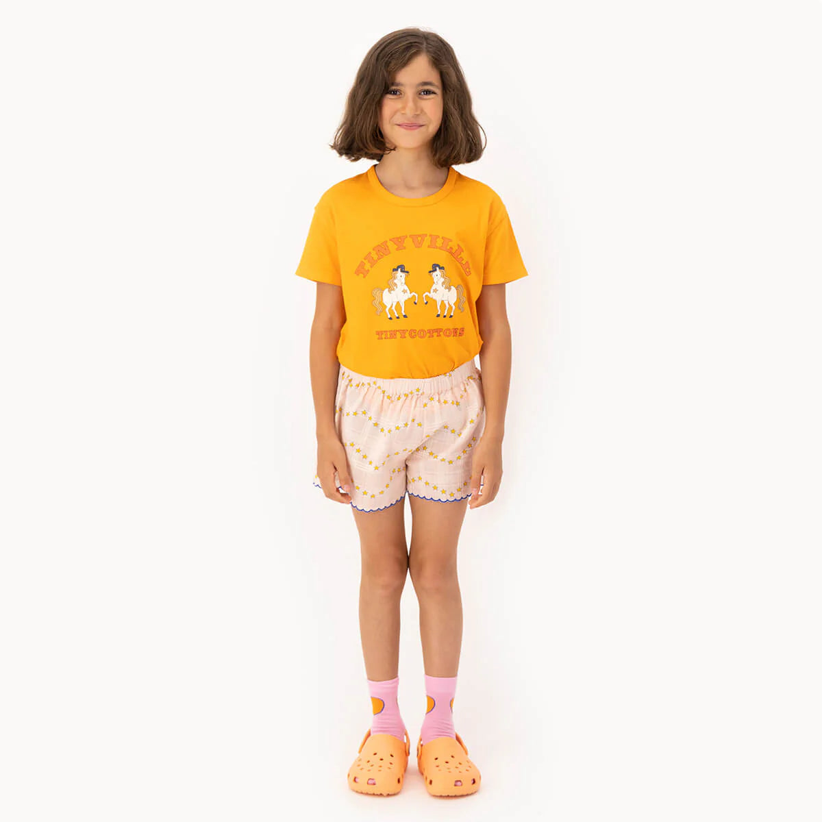 Tinyville Tee,Marigold - Tiny cottons