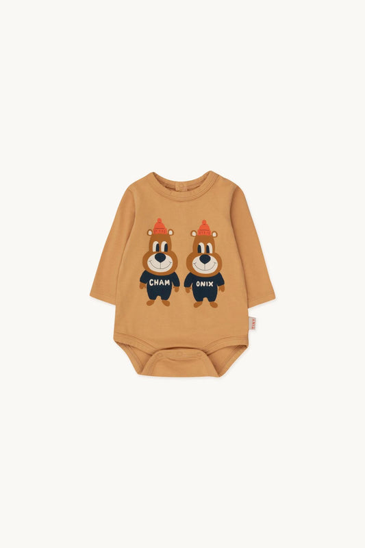 Chamonix Twins Body, Almond  - Tiny Cottons