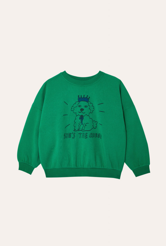 The Queen Oversized Kids Sweatshirt - The Campamento