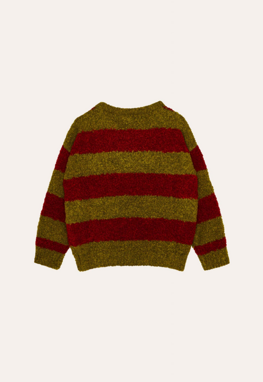 Red Stripes Kids Jumper - The Campamento