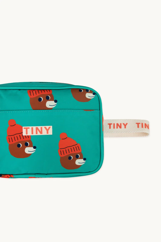 Tiny Bears Fanny  Bag,emerald- Tiny Cottons