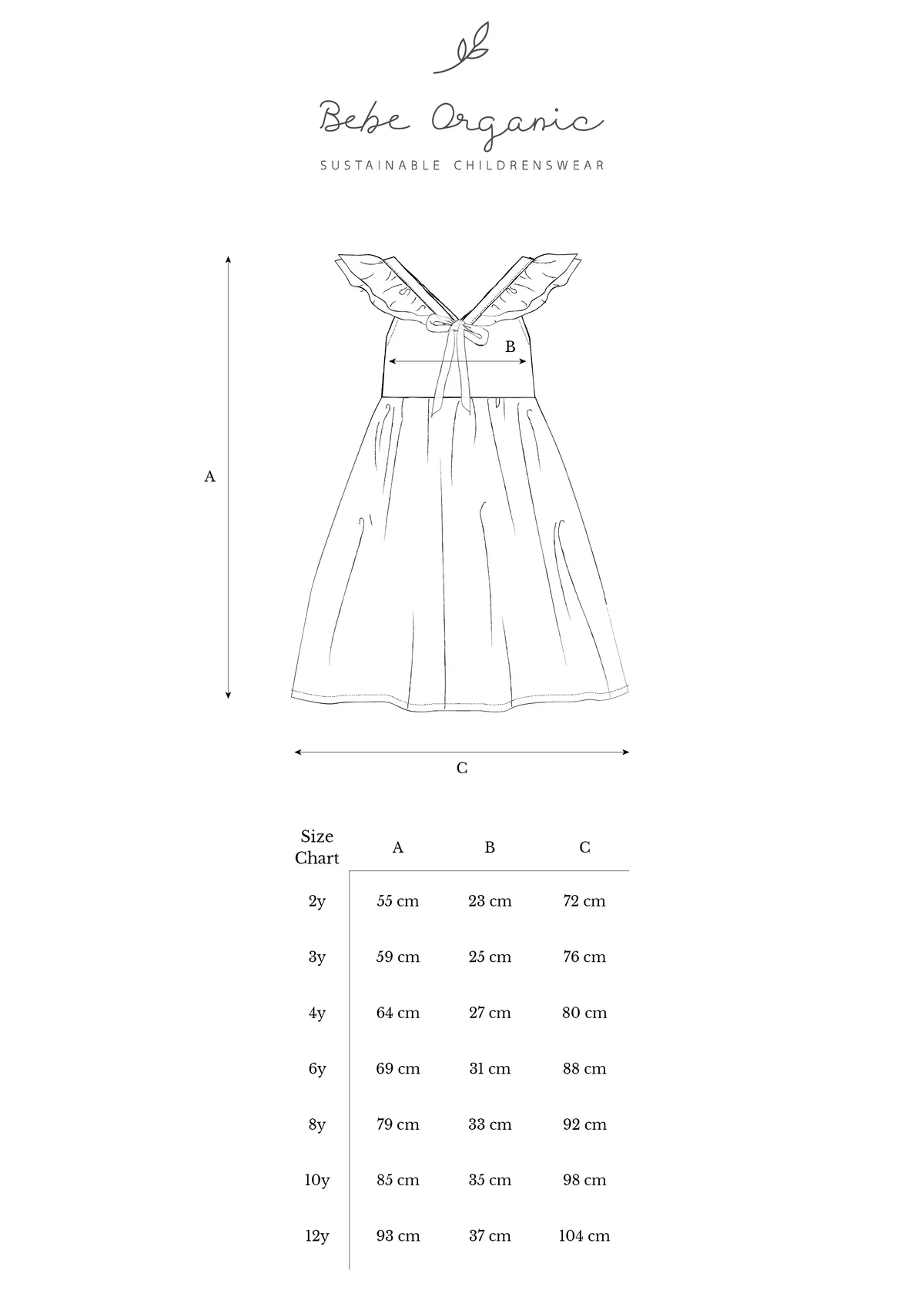 Daisy Dress-Bebe Organic