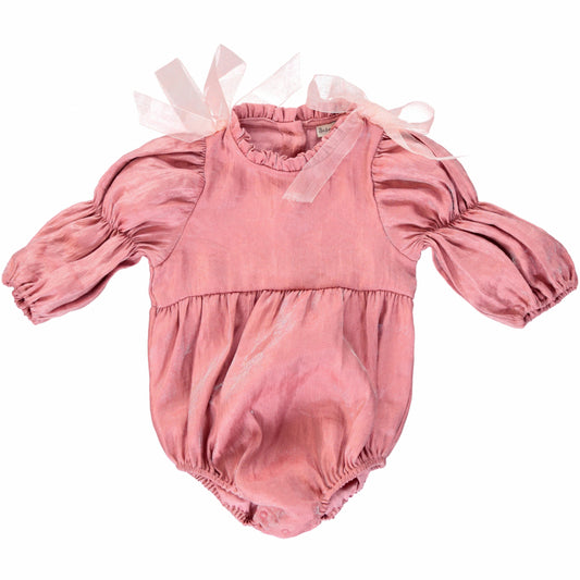 Elizabeth Romper, Mauvelous -Bebe Organic