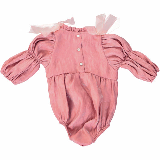 Elizabeth Romper, Mauvelous -Bebe Organic