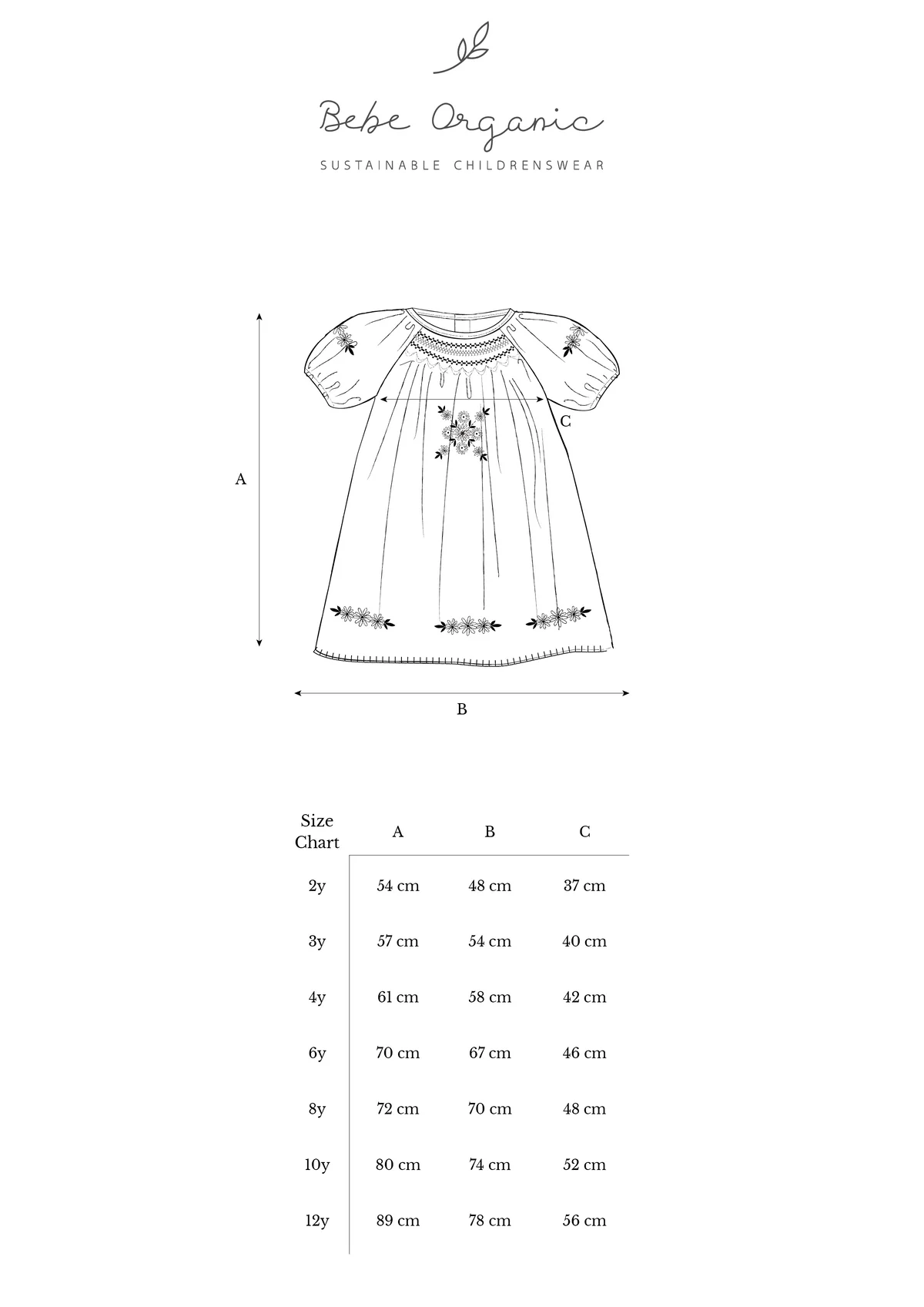 Rosel Dress-Bebe Organic