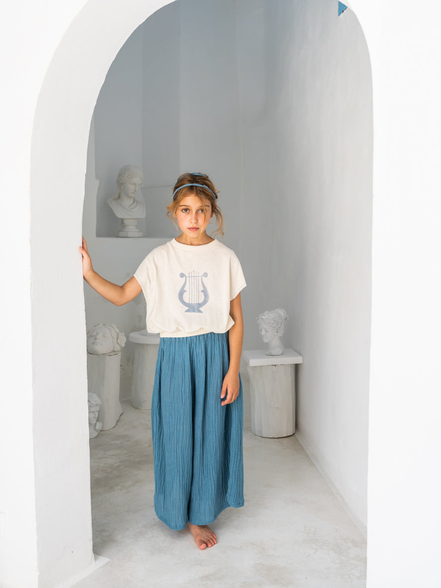 Pant Apolo, Blue Egeo- Belle Chiara