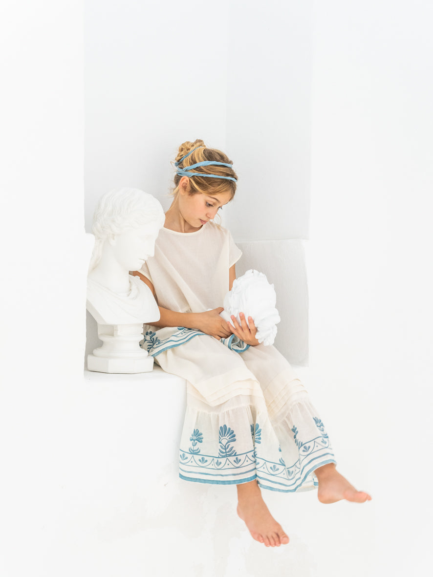 Skirt Chloris, Ecru- Belle Chiara