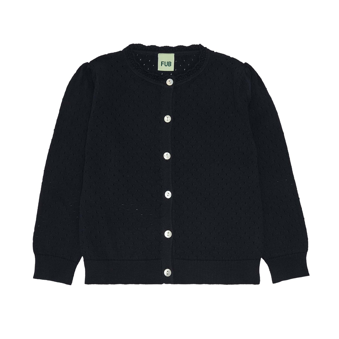 Cardigan, dark navy- Fub
