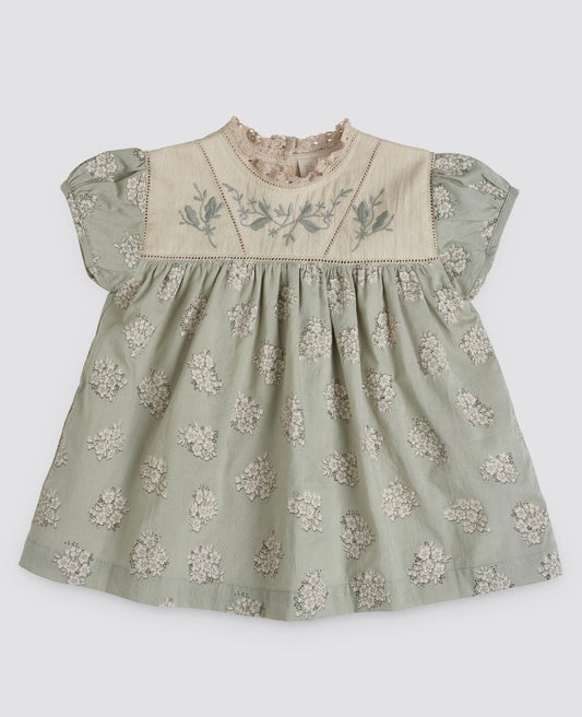 Ella Blouse Zinnia floral-Little Cotton Clothes