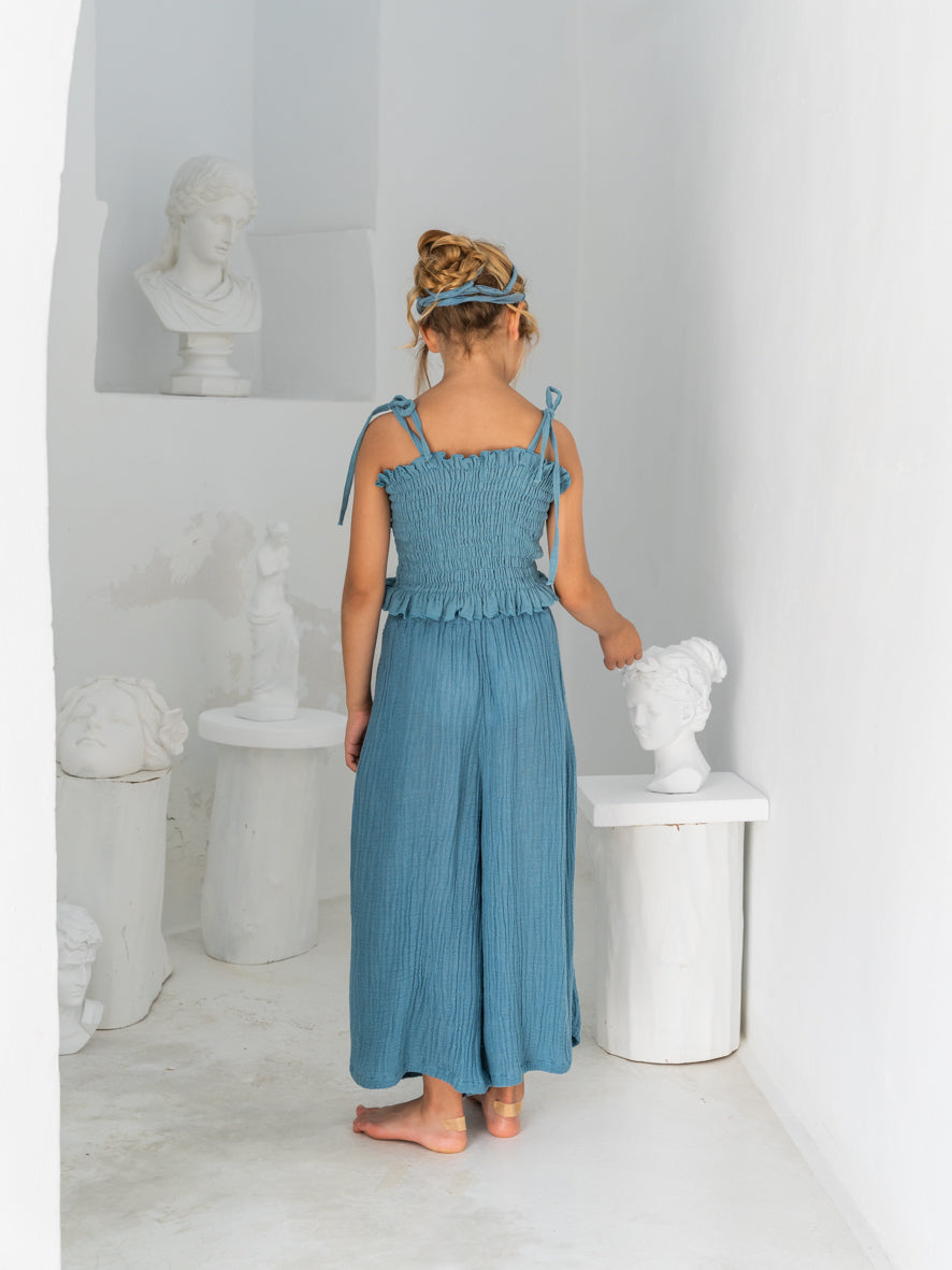 Pant Apolo, Blue Egeo- Belle Chiara