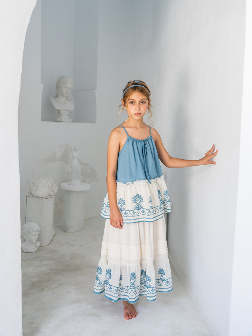Skirt Chloris, Ecru- Belle Chiara