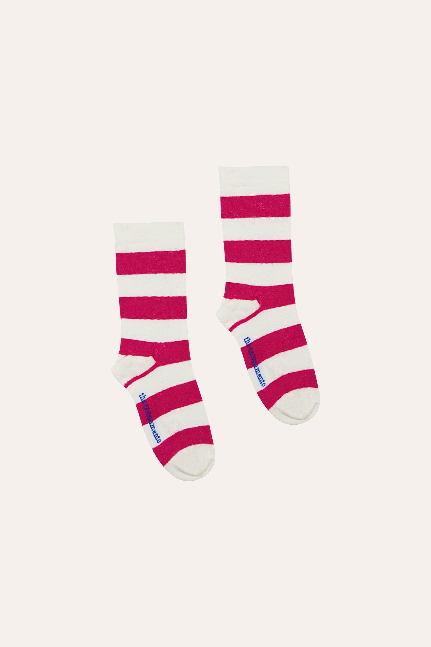 Pink Striped Socks- The Campamento