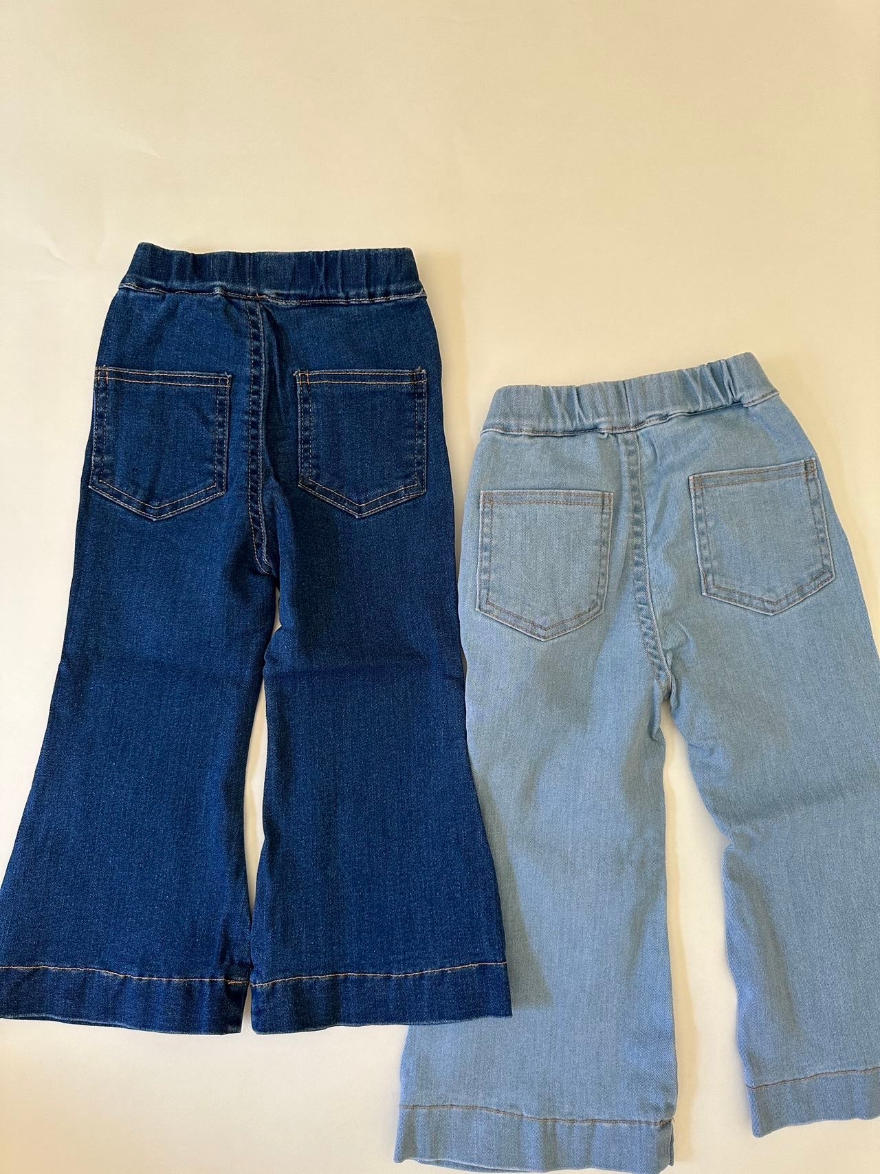 Flare denim pants-Pippi Lotta