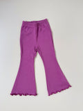 Flare cotton pants-Pippi Lotta