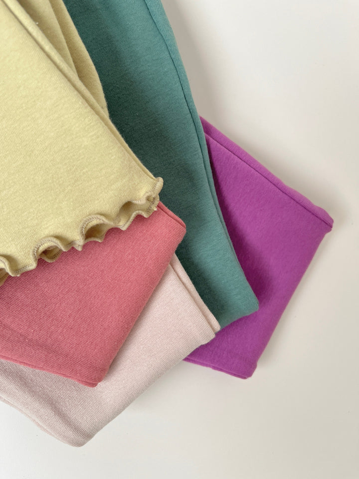 Flare cotton pants-Pippi Lotta