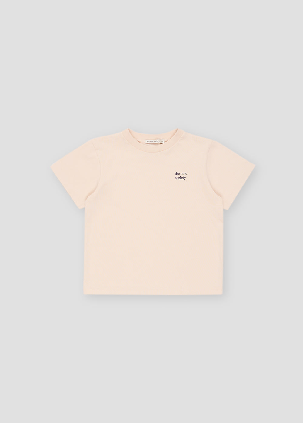 Logo Embroidery Tee Sand-The New Society