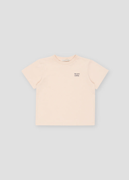 Logo Embroidery Tee Sand-The New Society
