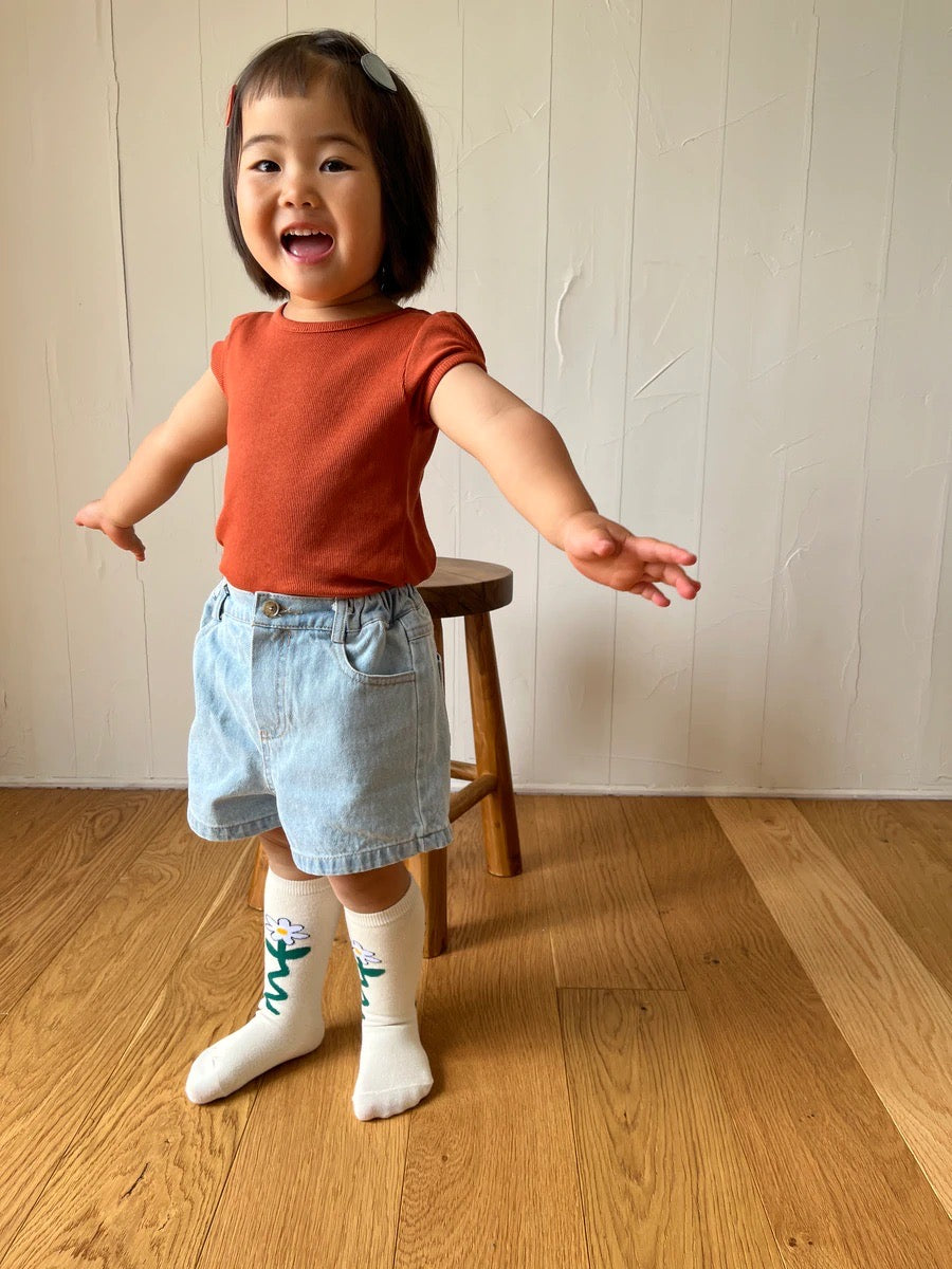Denim Shorts-Pippi Lotta