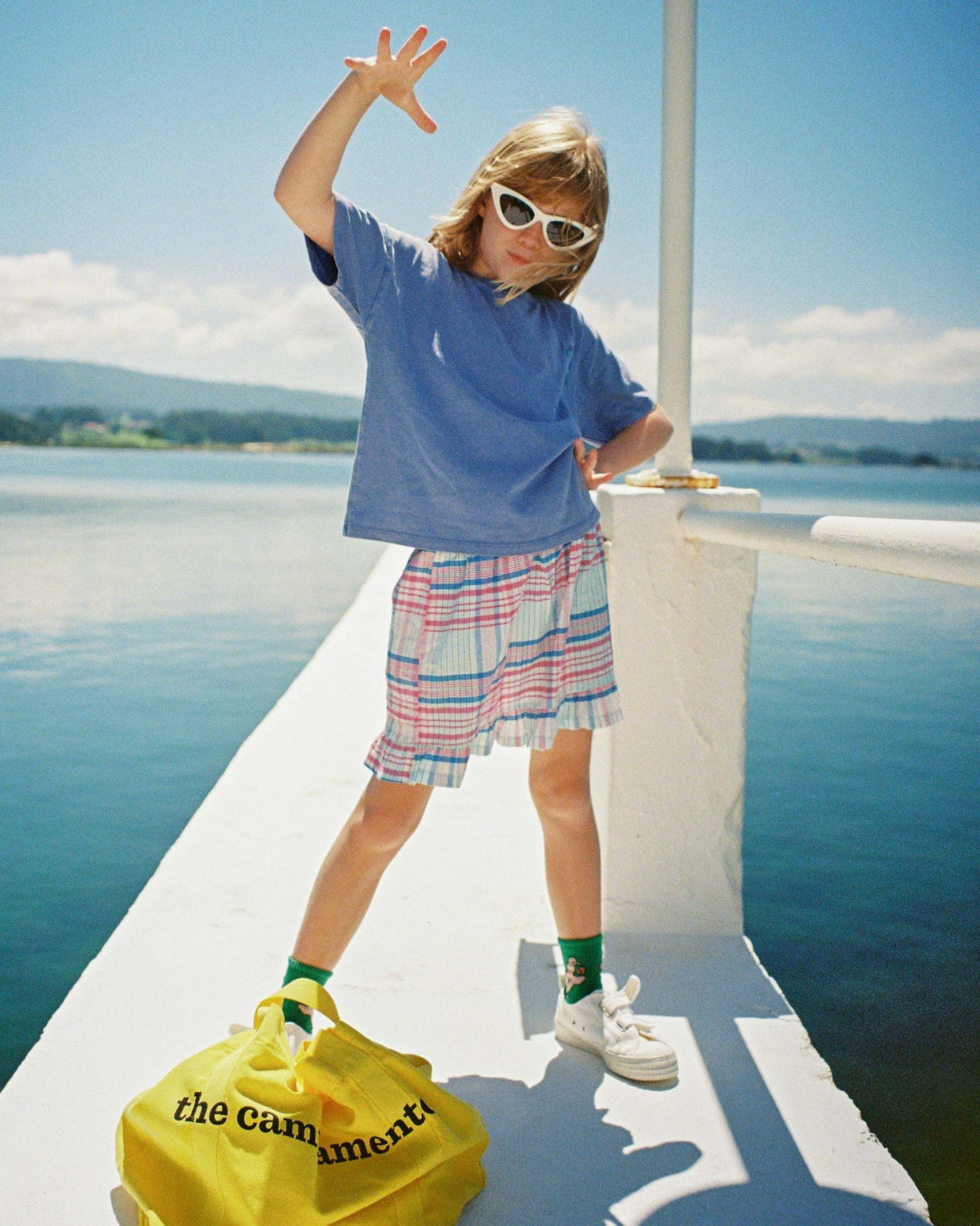 Dolphin Washed Tshirt - The Campamento