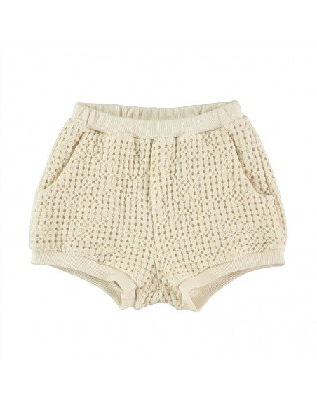 Short ,Ecru Jaquard- Belle Chiara